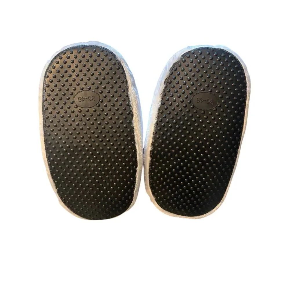 Sneaker Slippers Purple and White Unisex Fits Size 6-13 New with Bag
